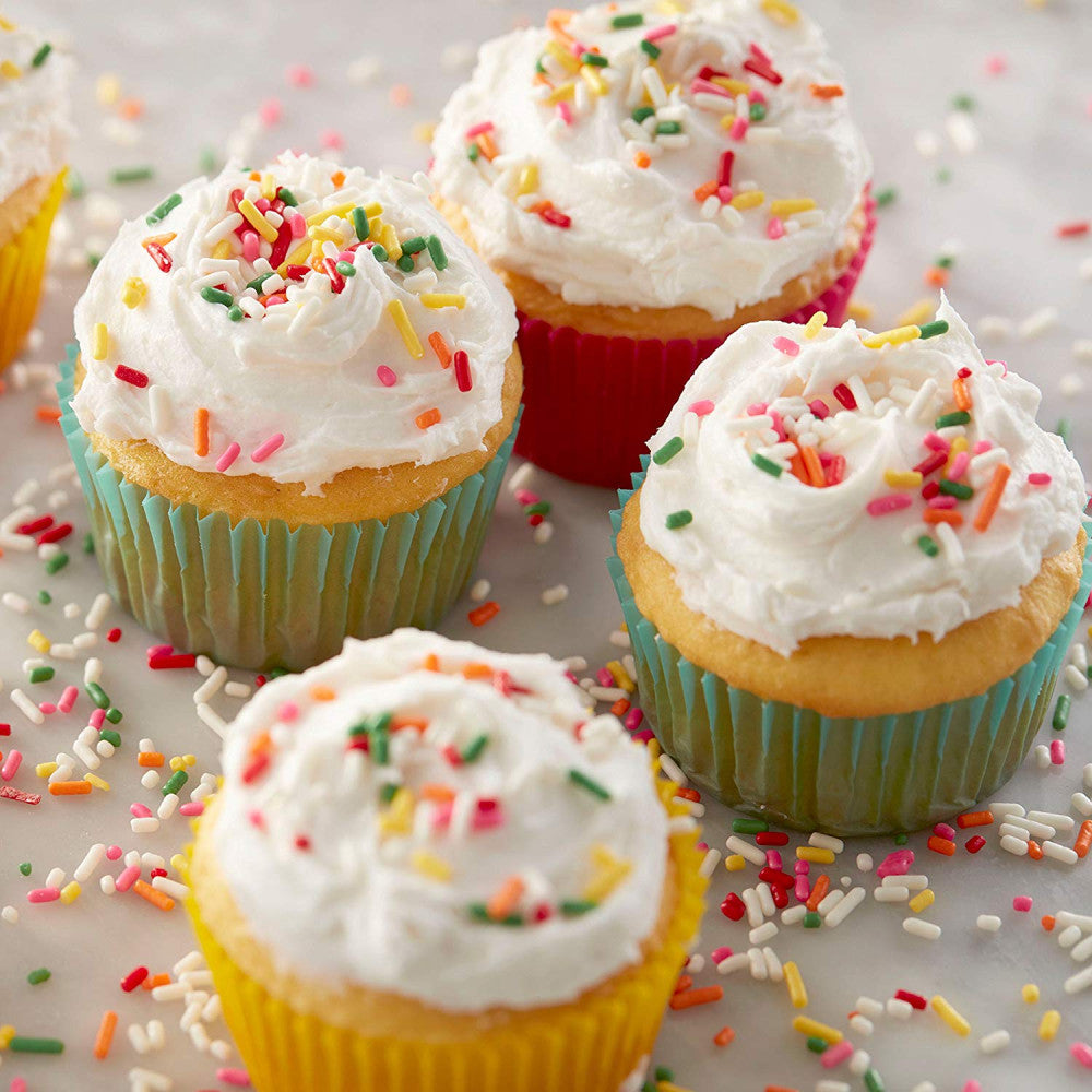Molde de Silicona Cupcake Fiesta x6cav