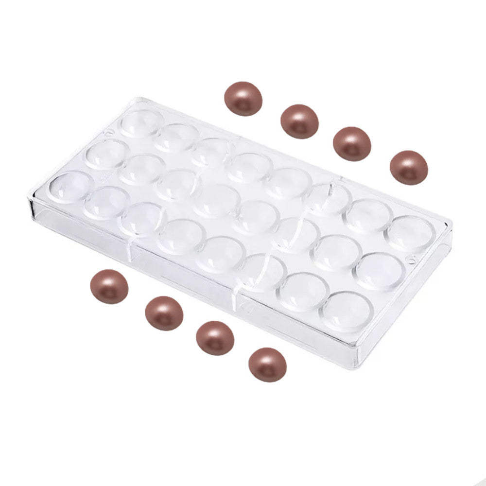 Molde Policarbonato Semiesfera Grande x15cav