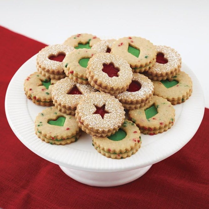 Set Cortadores Metálicos Galleta Linzer Wilton x7 piezas