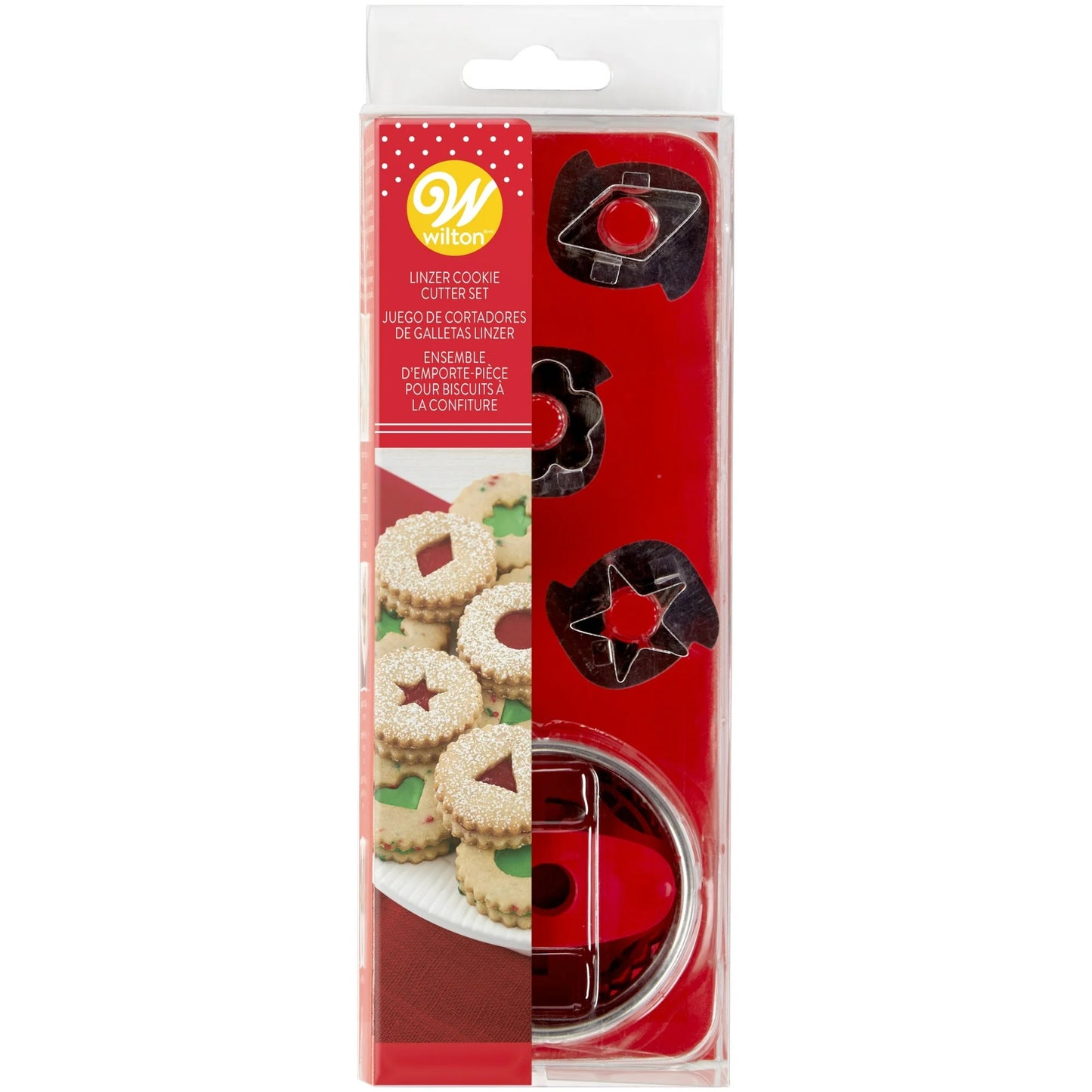 Set Cortadores Metálicos Galleta Linzer Wilton x7 piezas
