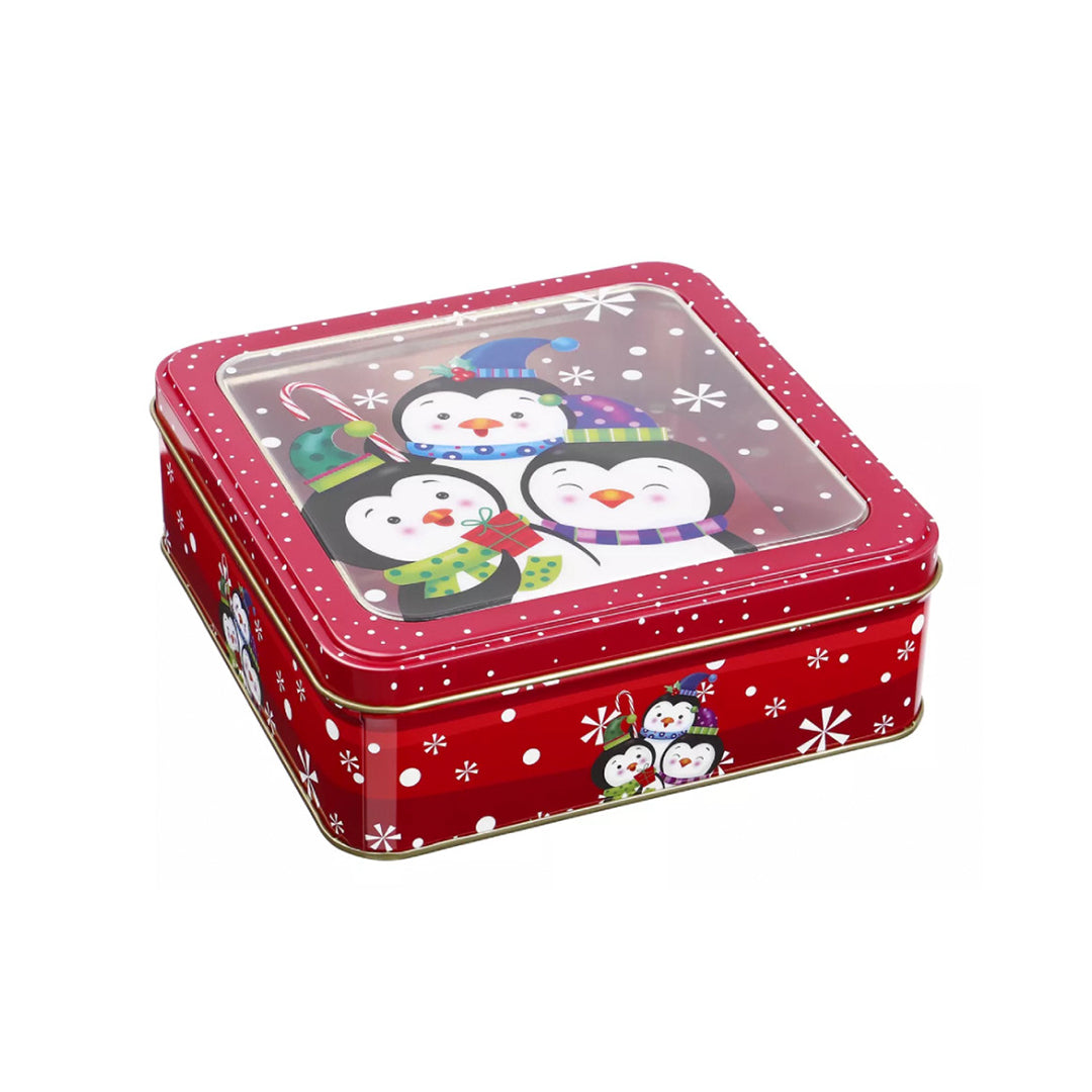 Caja Metálica Cuadrada 15.2x15.2x5.5cm