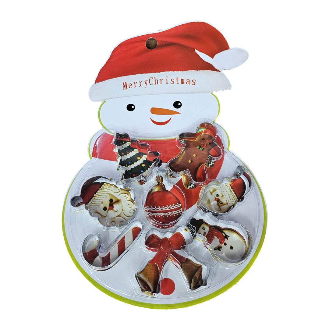 Set Cortadores Metálicos Snowman x8und