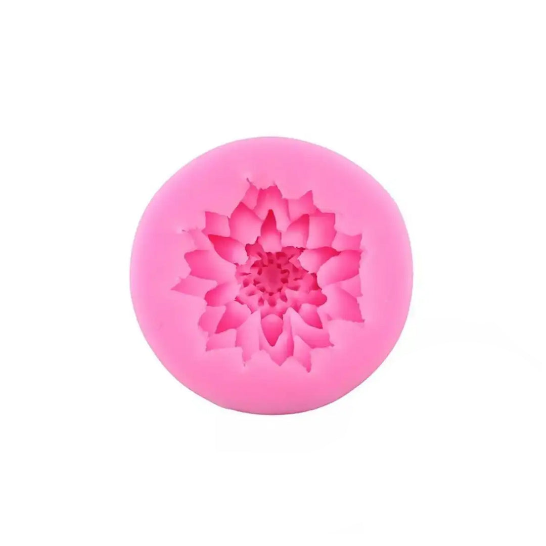 Molde Silicona Crisantemo