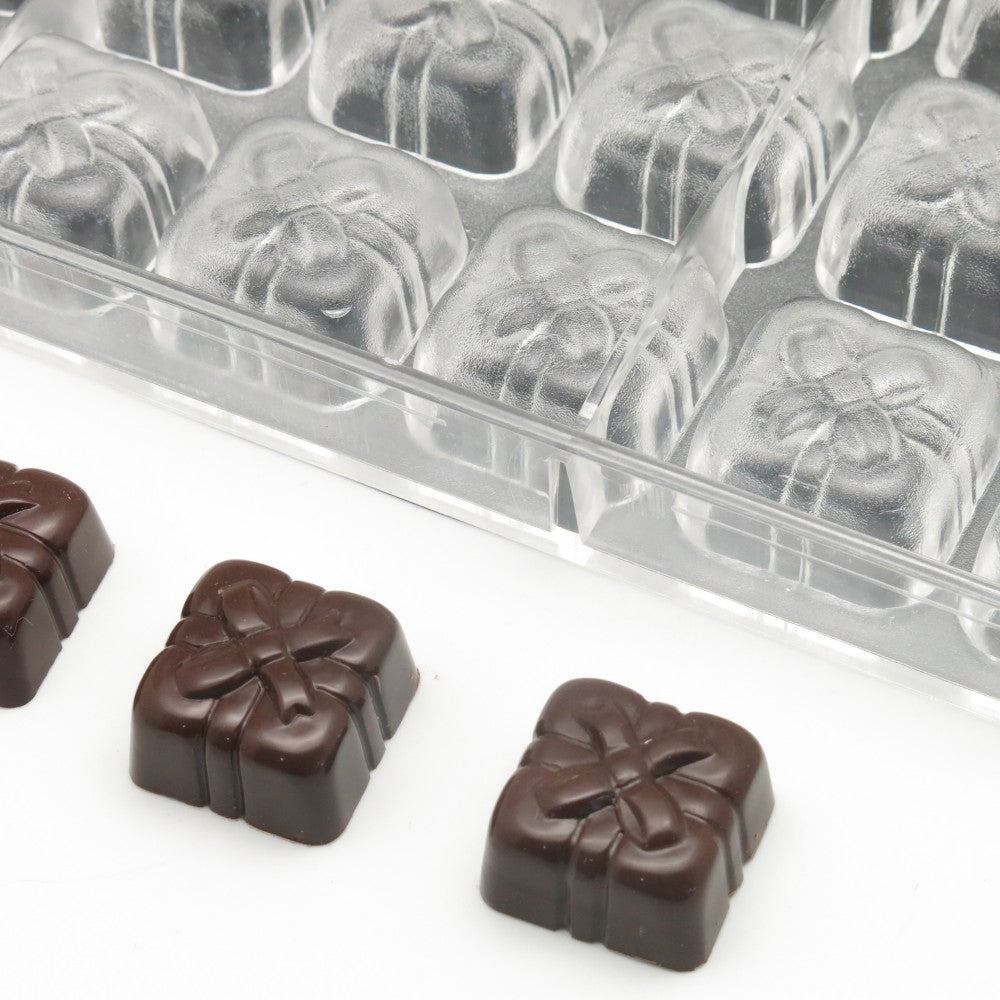 Molde Policarbonato Choco Regalo x21cav