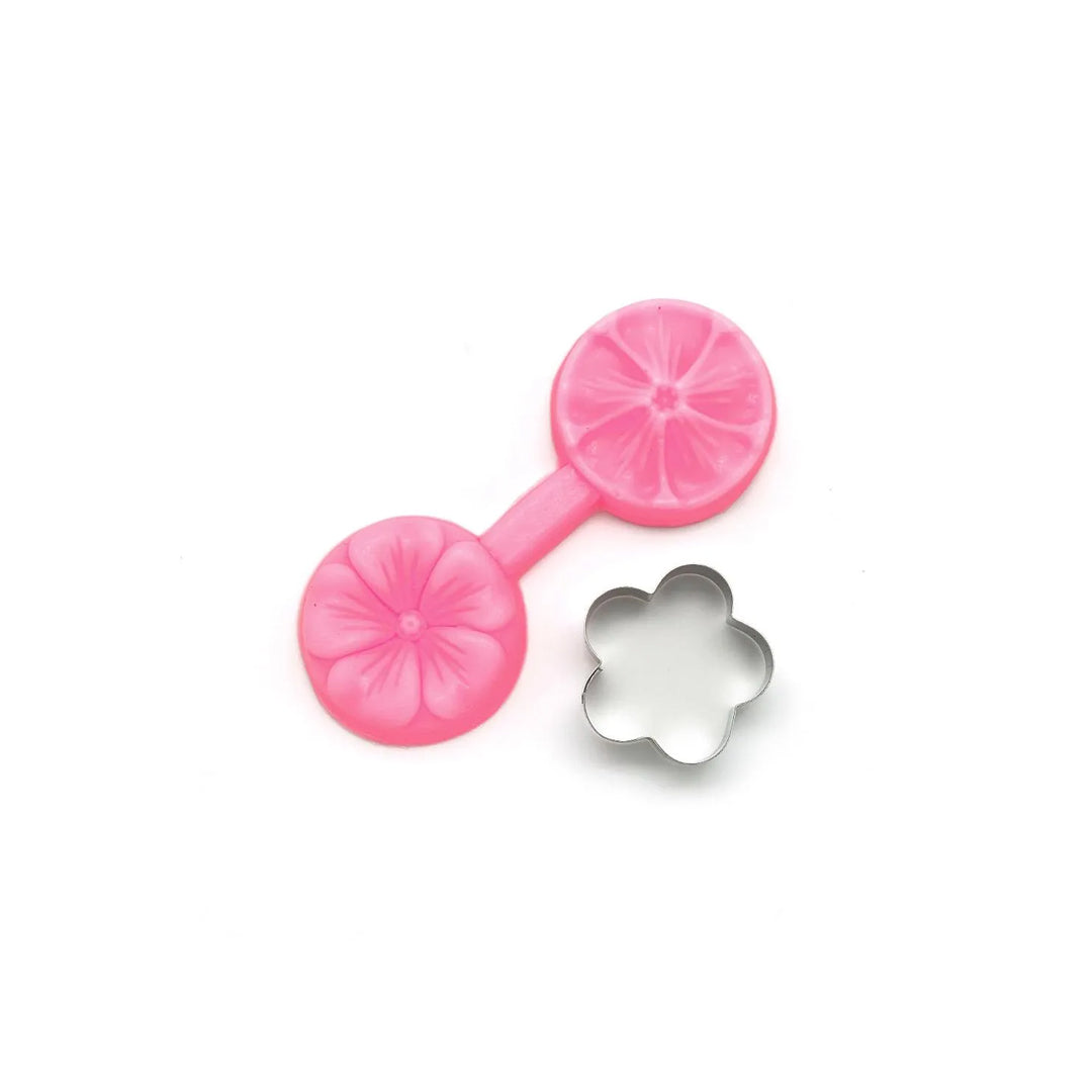 Molde Silicona Flor Perfecta + Cortador