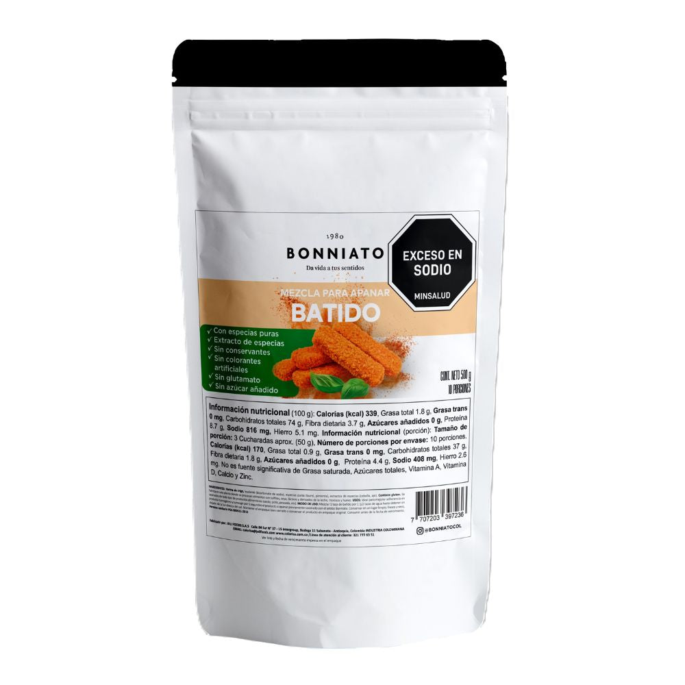 Mezcla para Apanar Batido x500gr