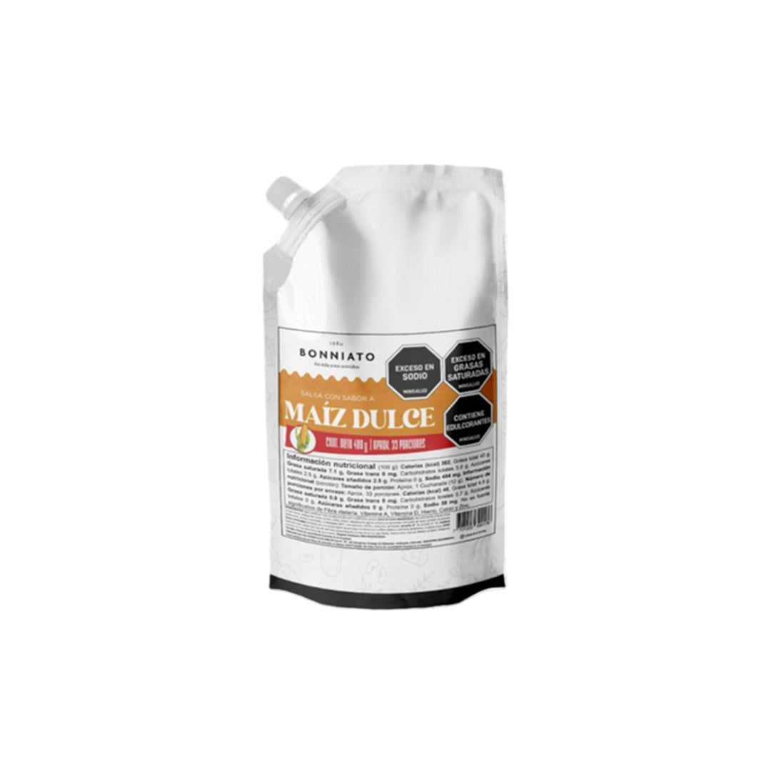 Salsa de Maíz Dulce Bonniato x400gr