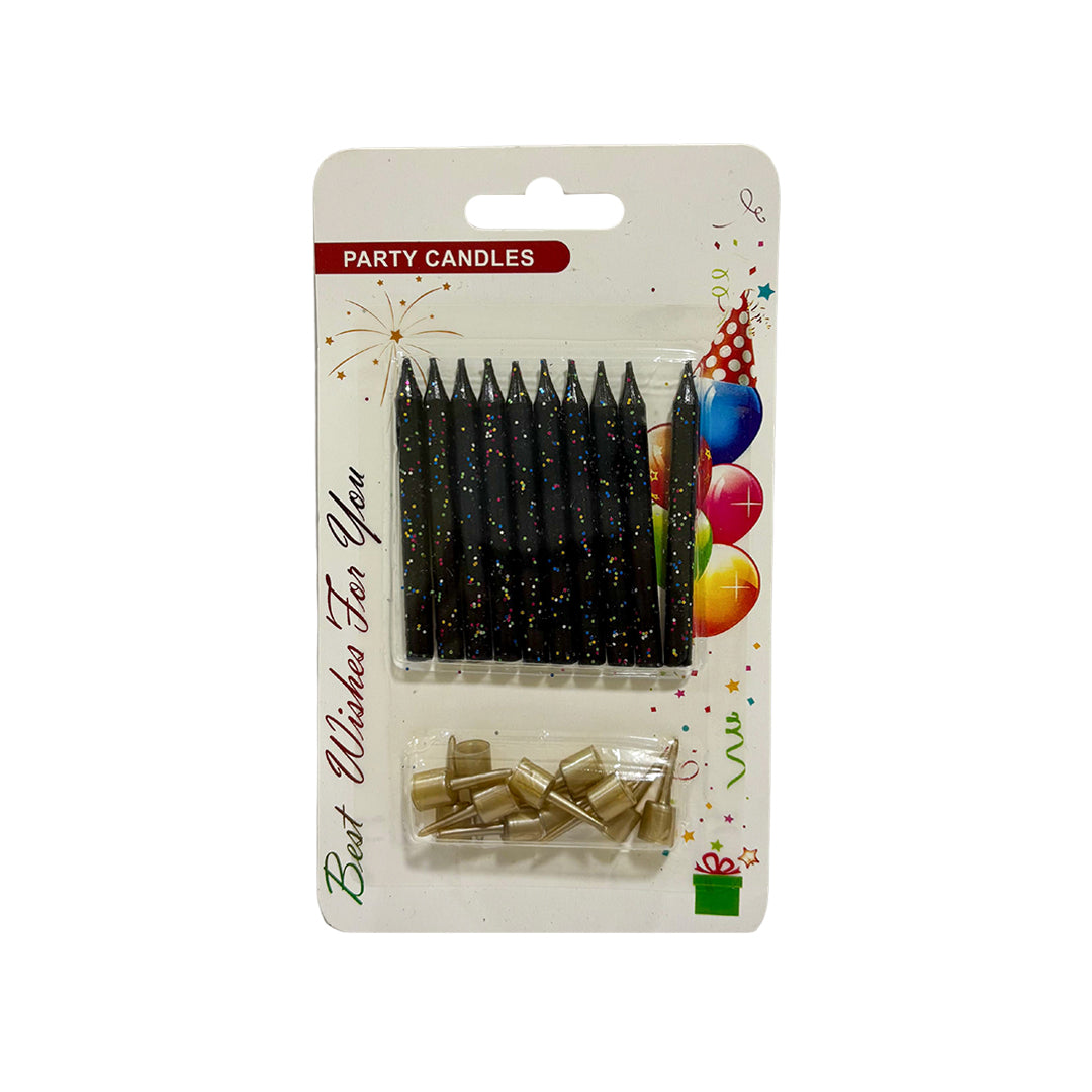 Vela Delgada Escarchada x10und
