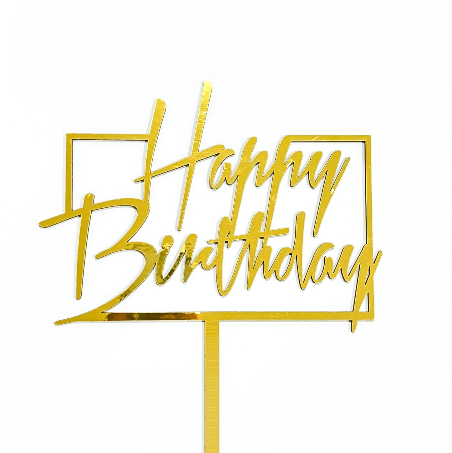 Topper Happy Birthday Grande Dorado REF: HBDG004
