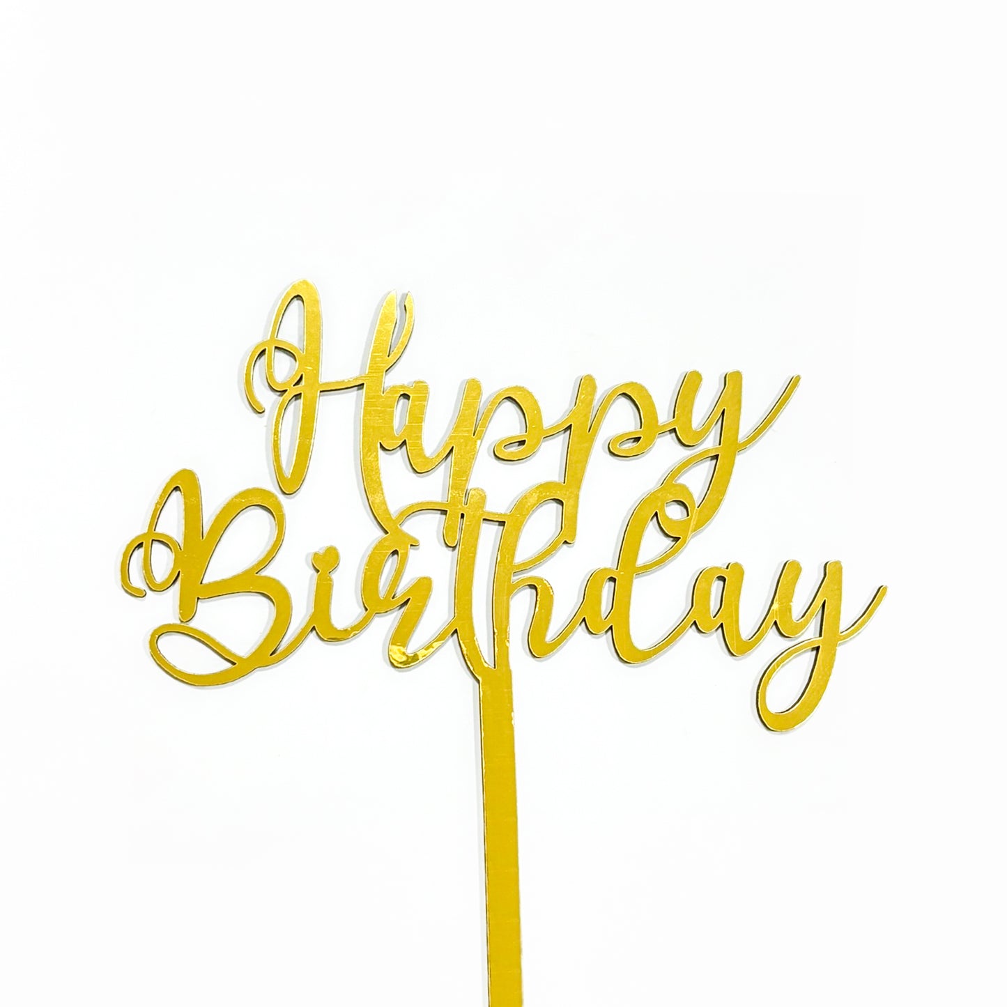 Topper Happy Birthday Grande Dorado REF: HBDG006