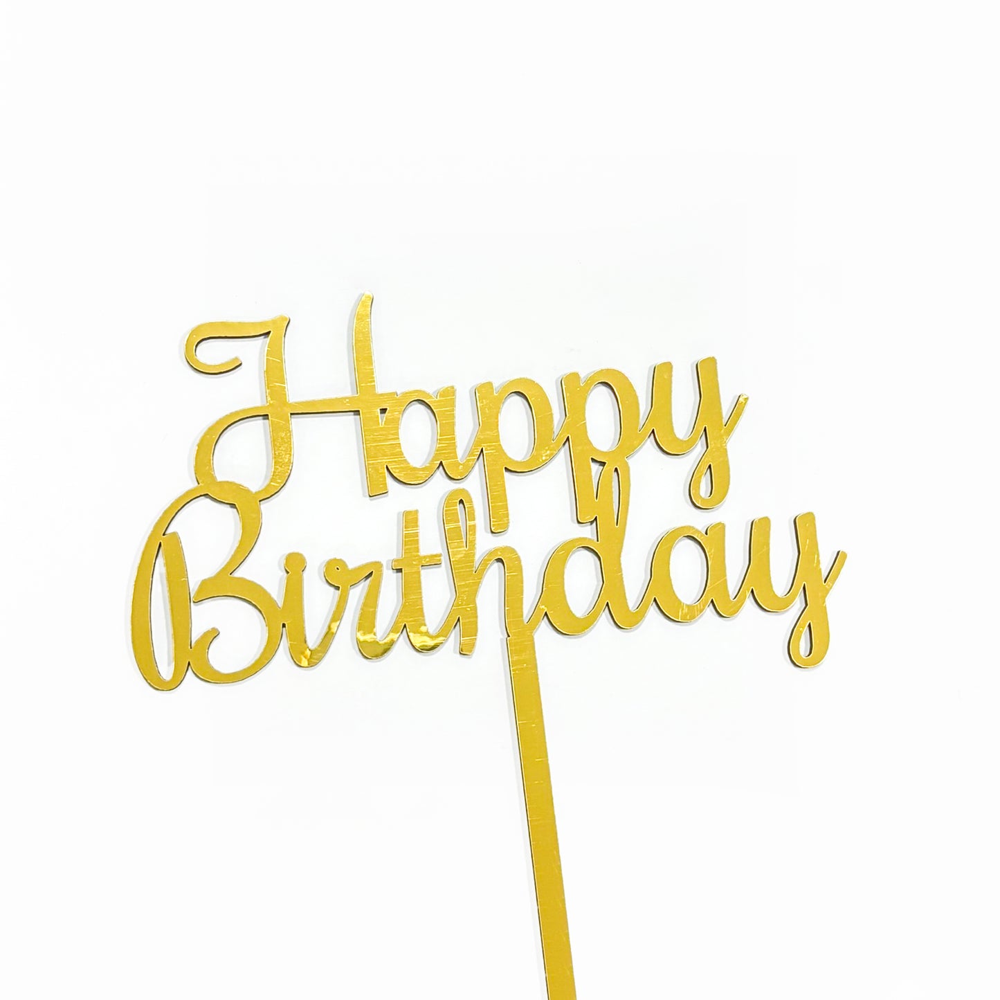 Topper Happy Birthday Grande Dorado REF: HBDG007