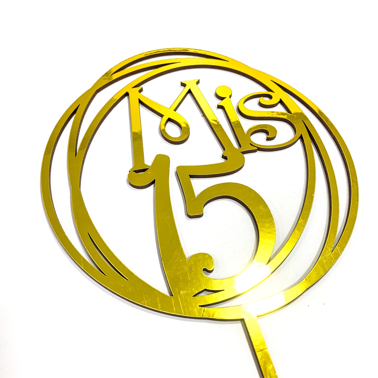 Topper Mis 15 Grande Dorado REF: M15GD002