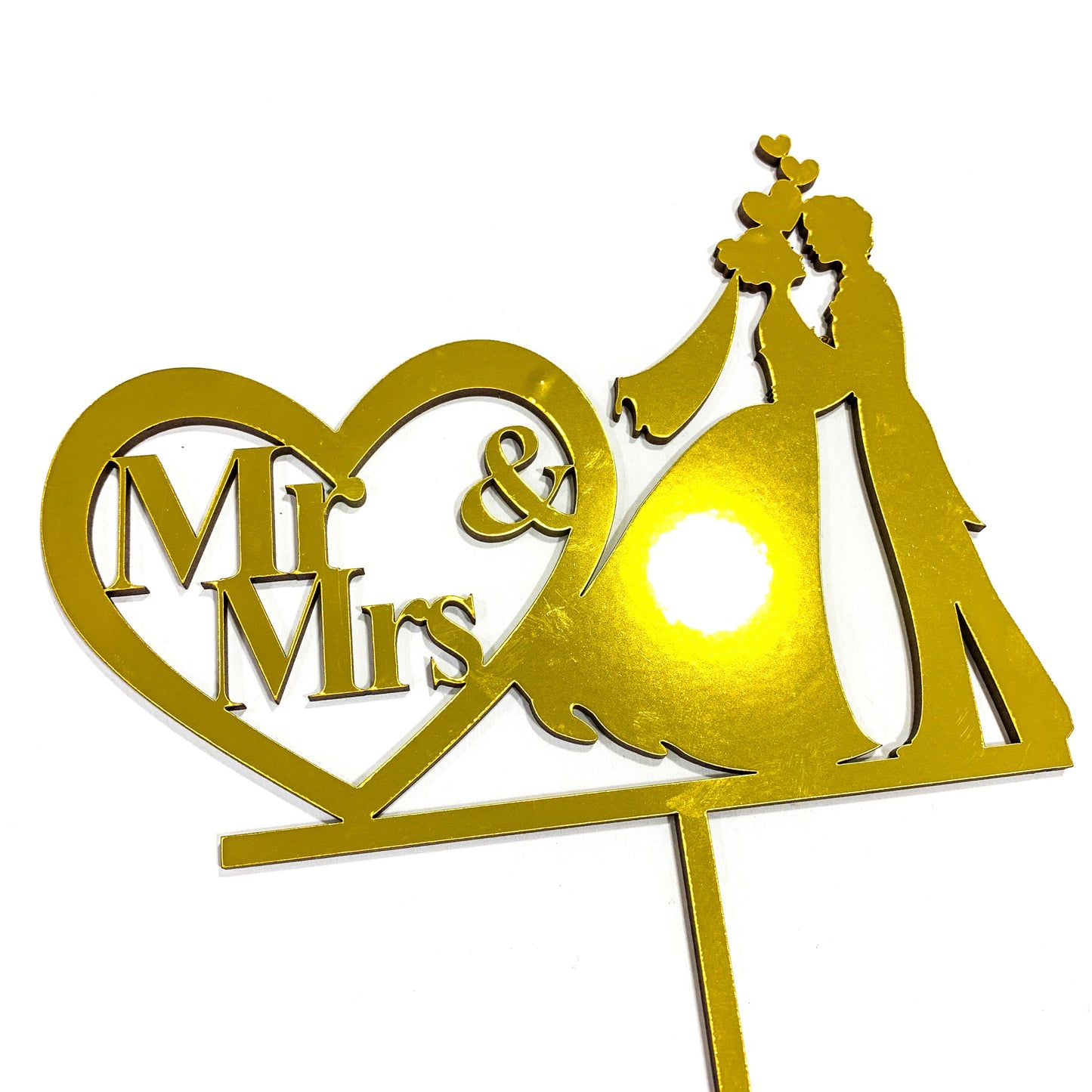 Topper Boda Grande Dorado REF: BGD004