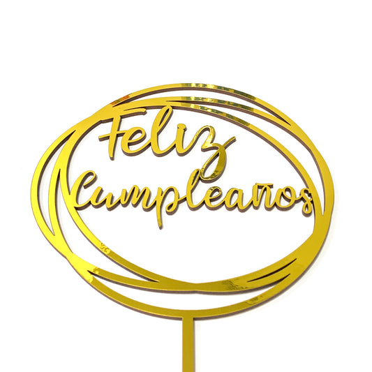 Topper Feliz Cumpleaños Grande REF: FCDG002