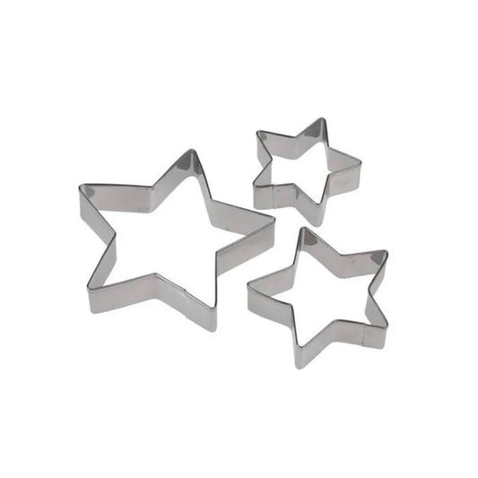 Set Cortadores Metálicos Estrella x3und