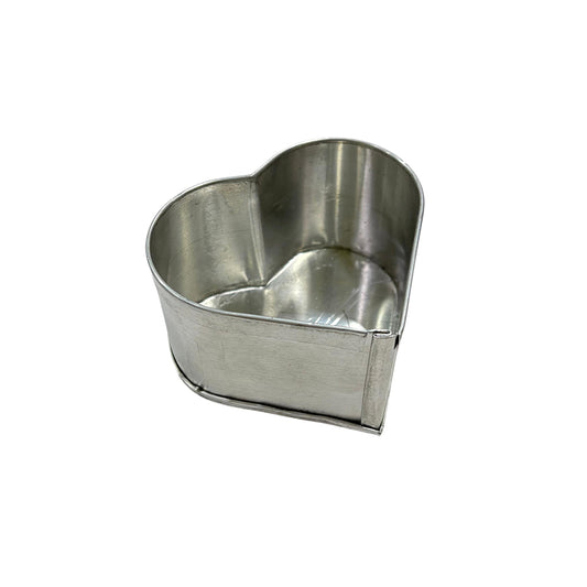 Molde Aluminio Corazón Porción 8cm