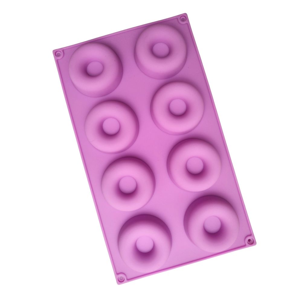 Molde Silicona Donuts x 8cav