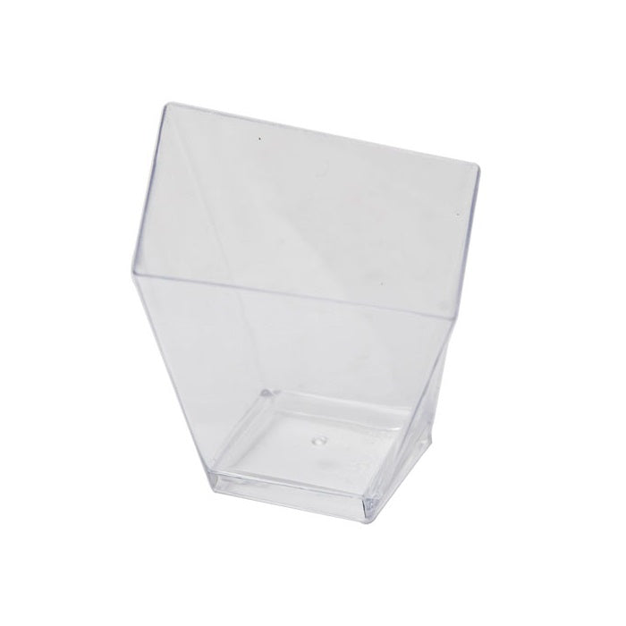 Vaso Shot Cuadrado Irregular x50und