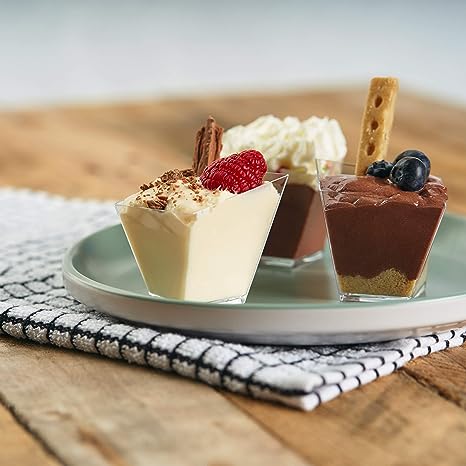 Vaso Shot Cuadrado Irregular x50und