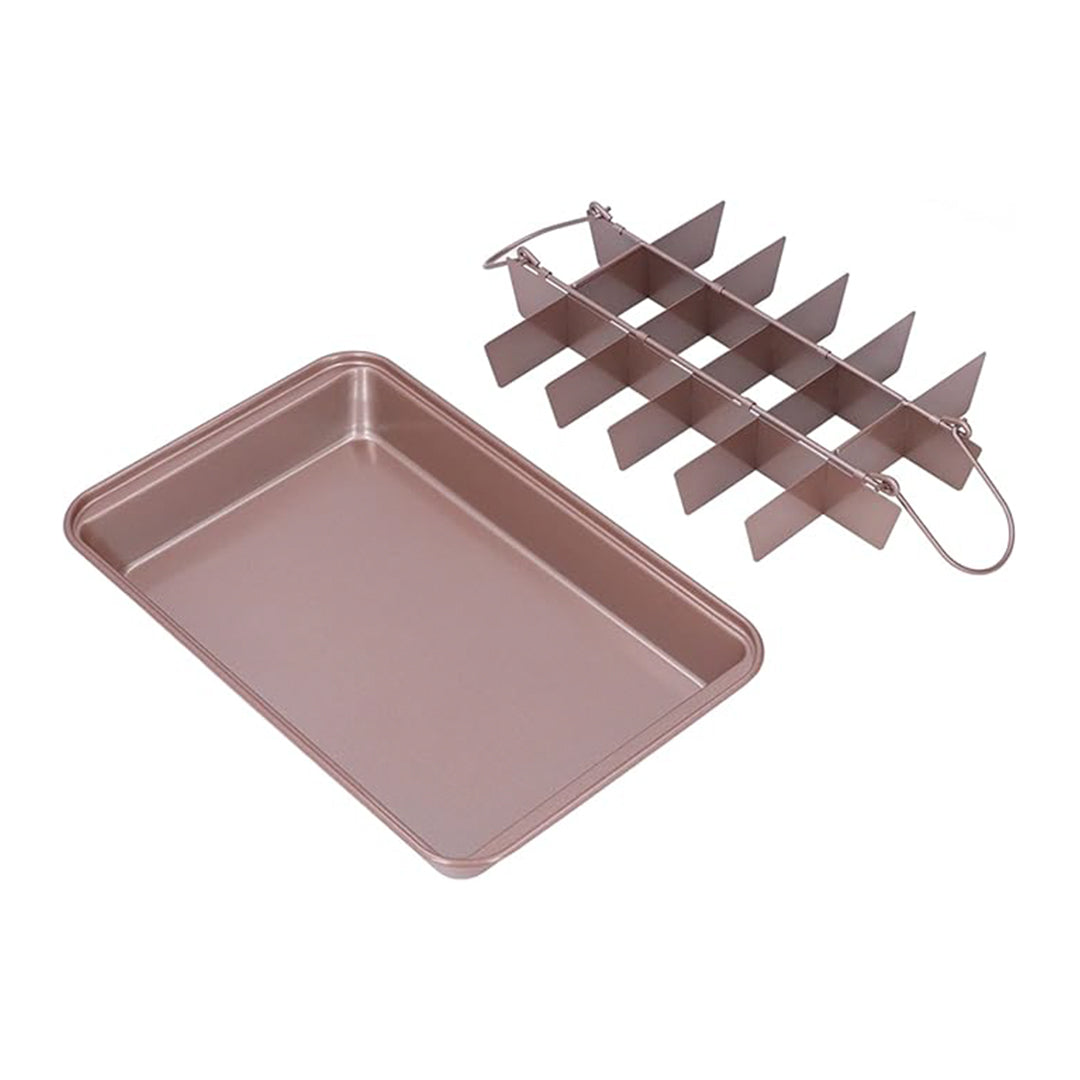 Bandeja para Brownie + Cortador