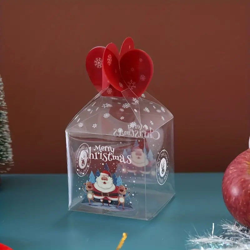 Caja Acetato Navideña