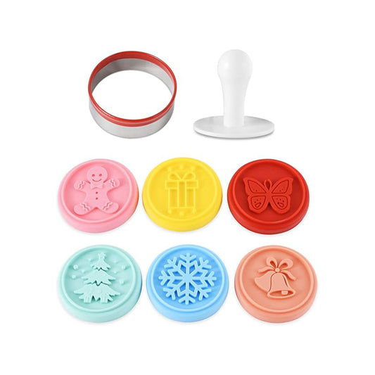 Set Sellos Navideños x6und