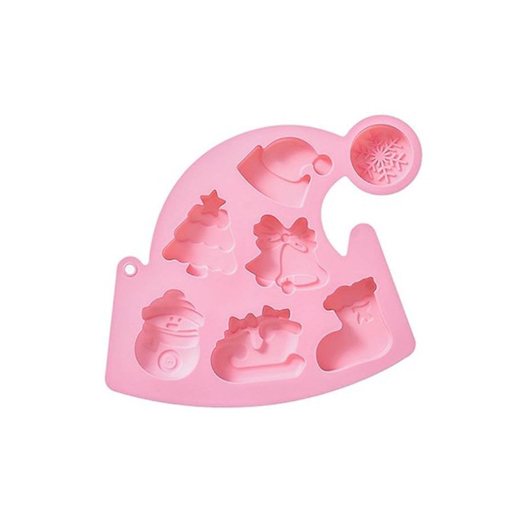 Molde Silicona Navidad Gorrito x7cav
