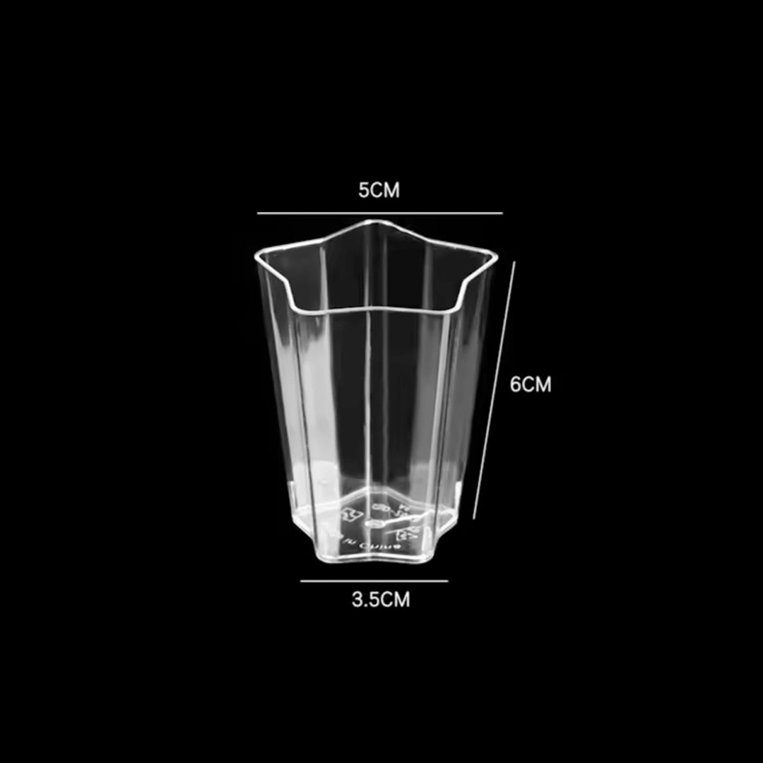Vaso Shot Estrella 61ml x25und