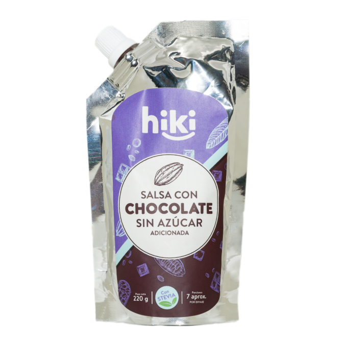 Salsa con Chocolate Hiki Sin Azúcar x220gr