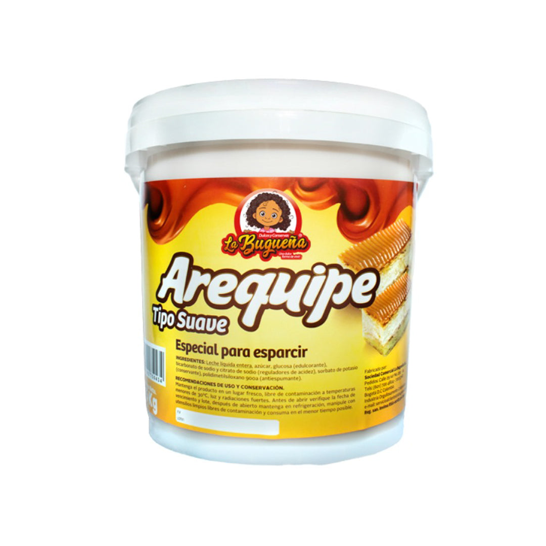 Arequipe Tipo Suave La Bugueña x5kg