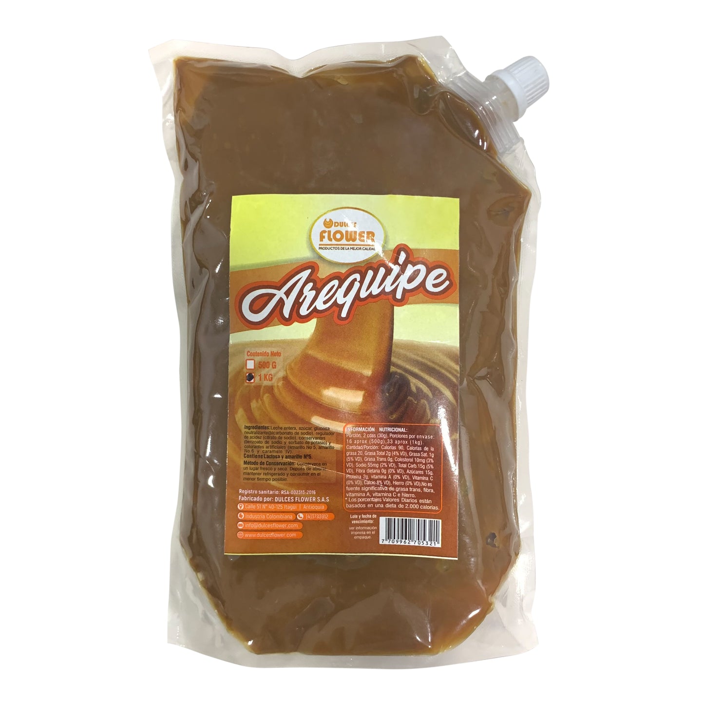 Arequipe Doypack Dulces Flower x1kg