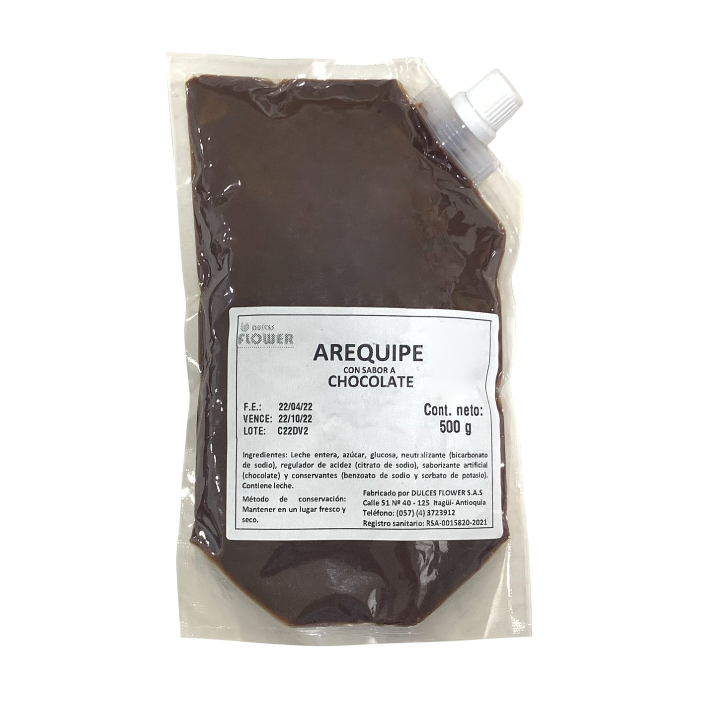 Arequipe con Sabor a Chocolate x500gr