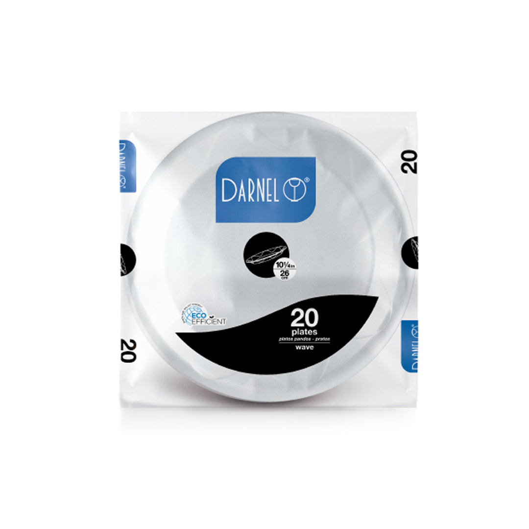 Plato Espumado Darnel Wave x20und