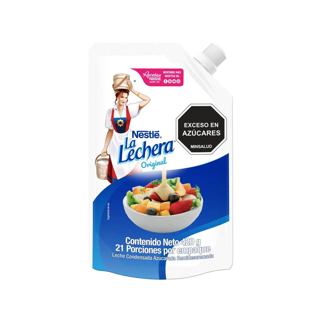 Leche Condensada La Lechera Nestlé Doypack x320gr