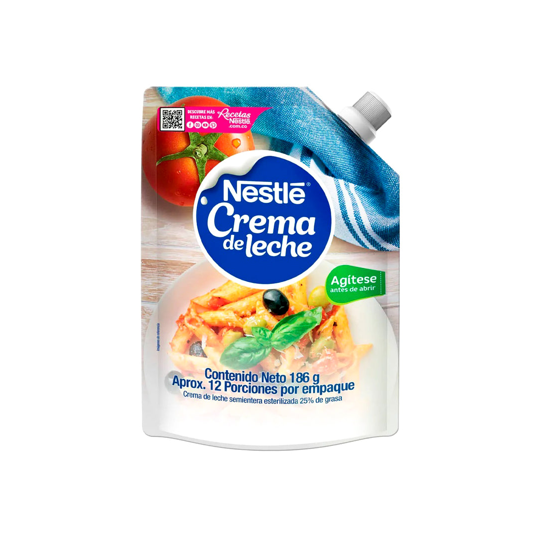 Crema De Leche Nestlé Doypack X186gr