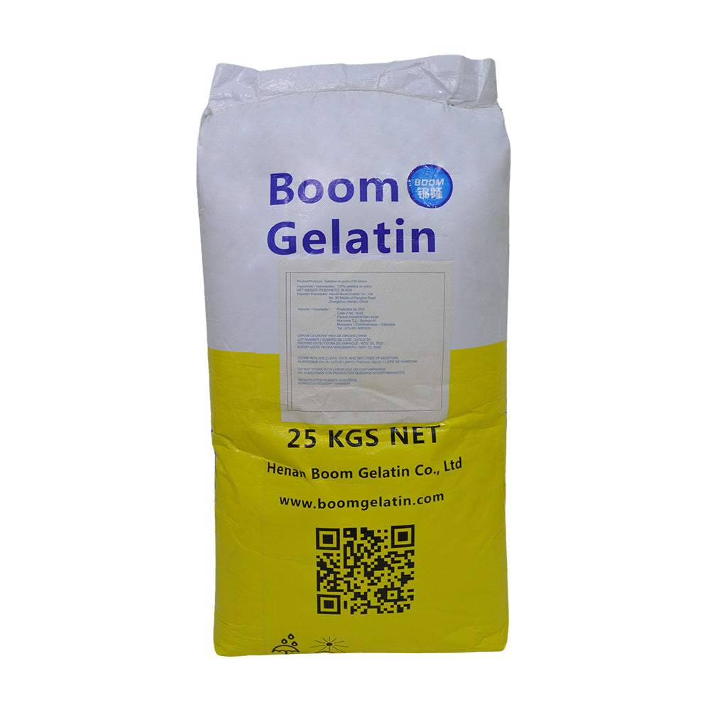 Gelatina Sin Sabor 250 Bloom x25kg