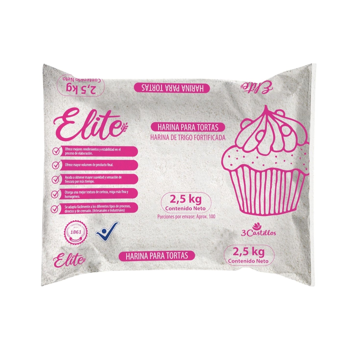 Harina Elite Para Tortas x2.5kg