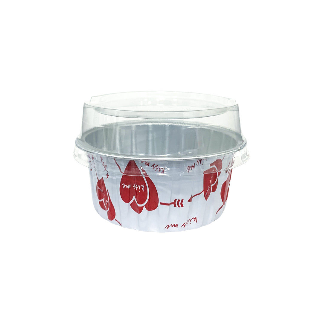 Mini Molde Redondo + Tapa x12und