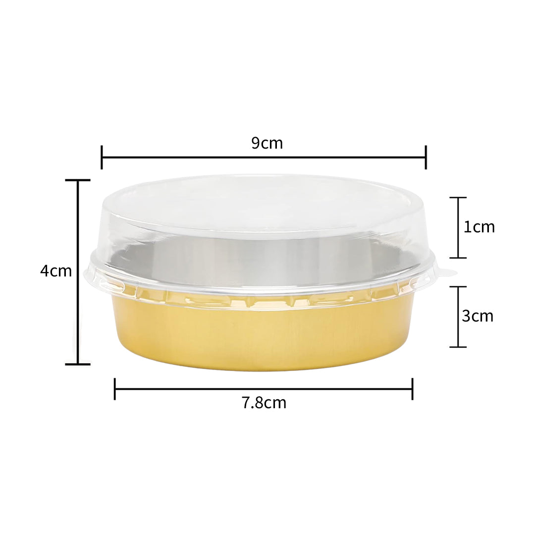 Mini Molde Redondo 150ml SW31 + Tapa Plana x12und