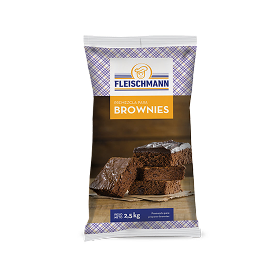 Premezcla Brownie Fleischmann x2.5kg