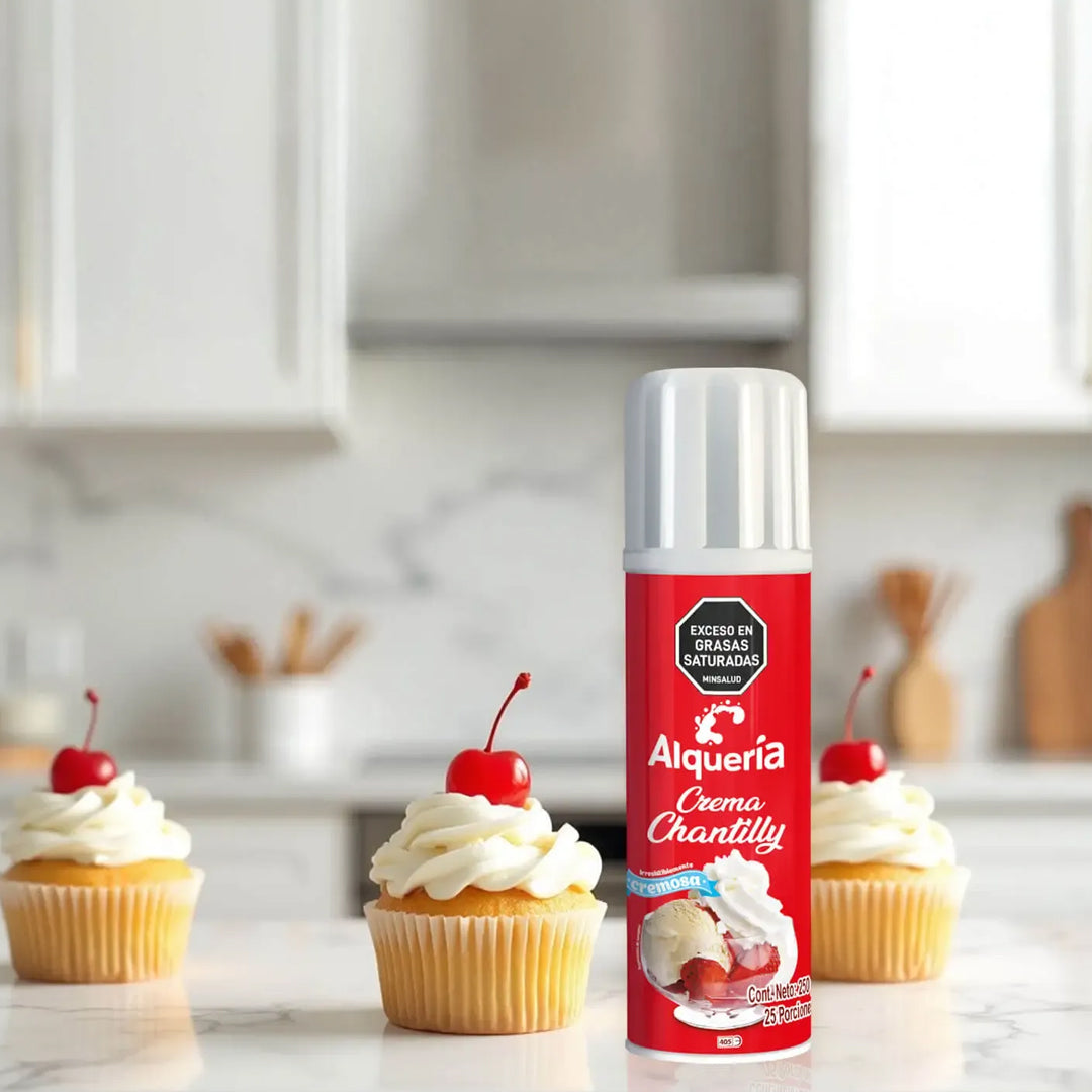 Crema Chantilly En Spray Alquería x250gr