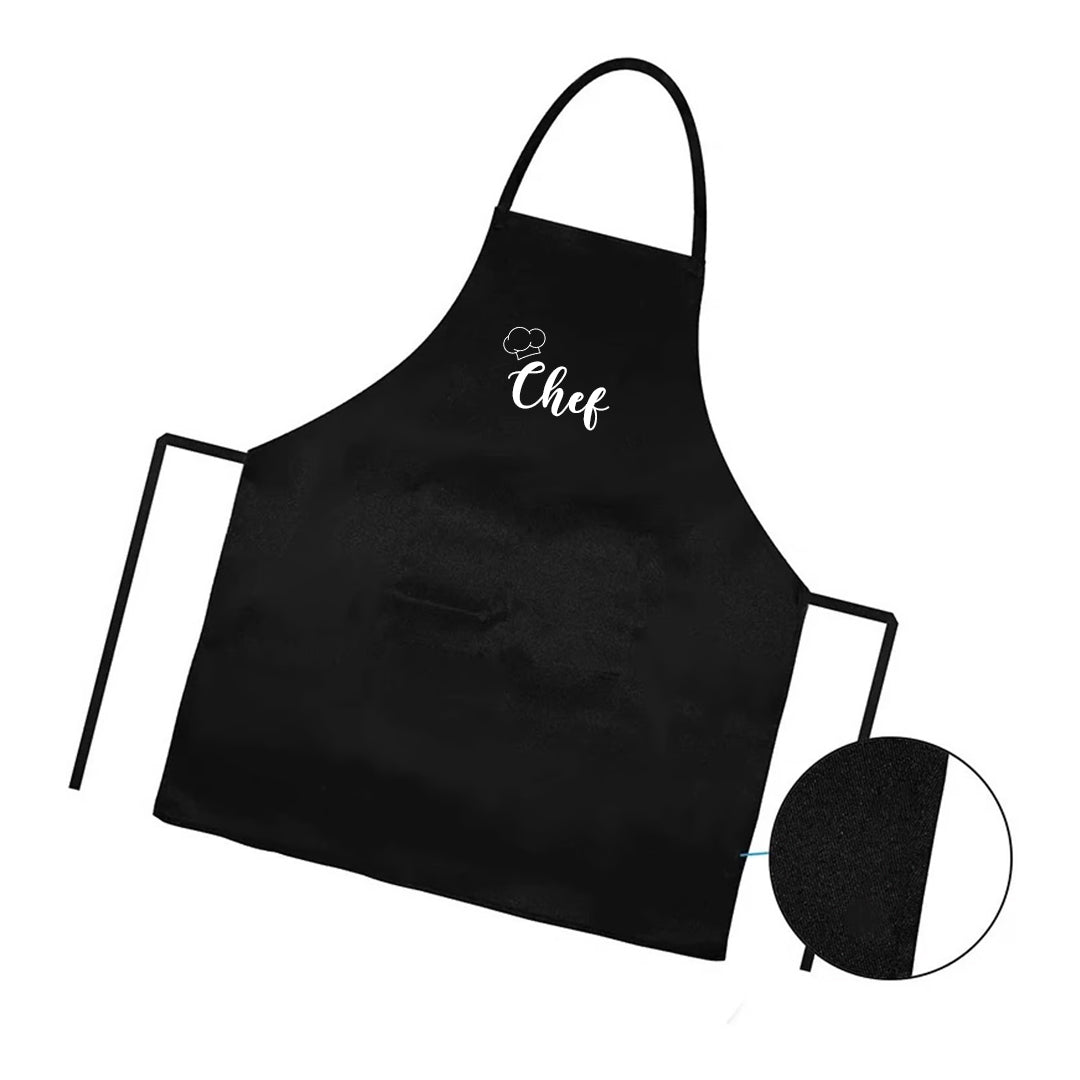 Delantal de Dril Negro Adulto