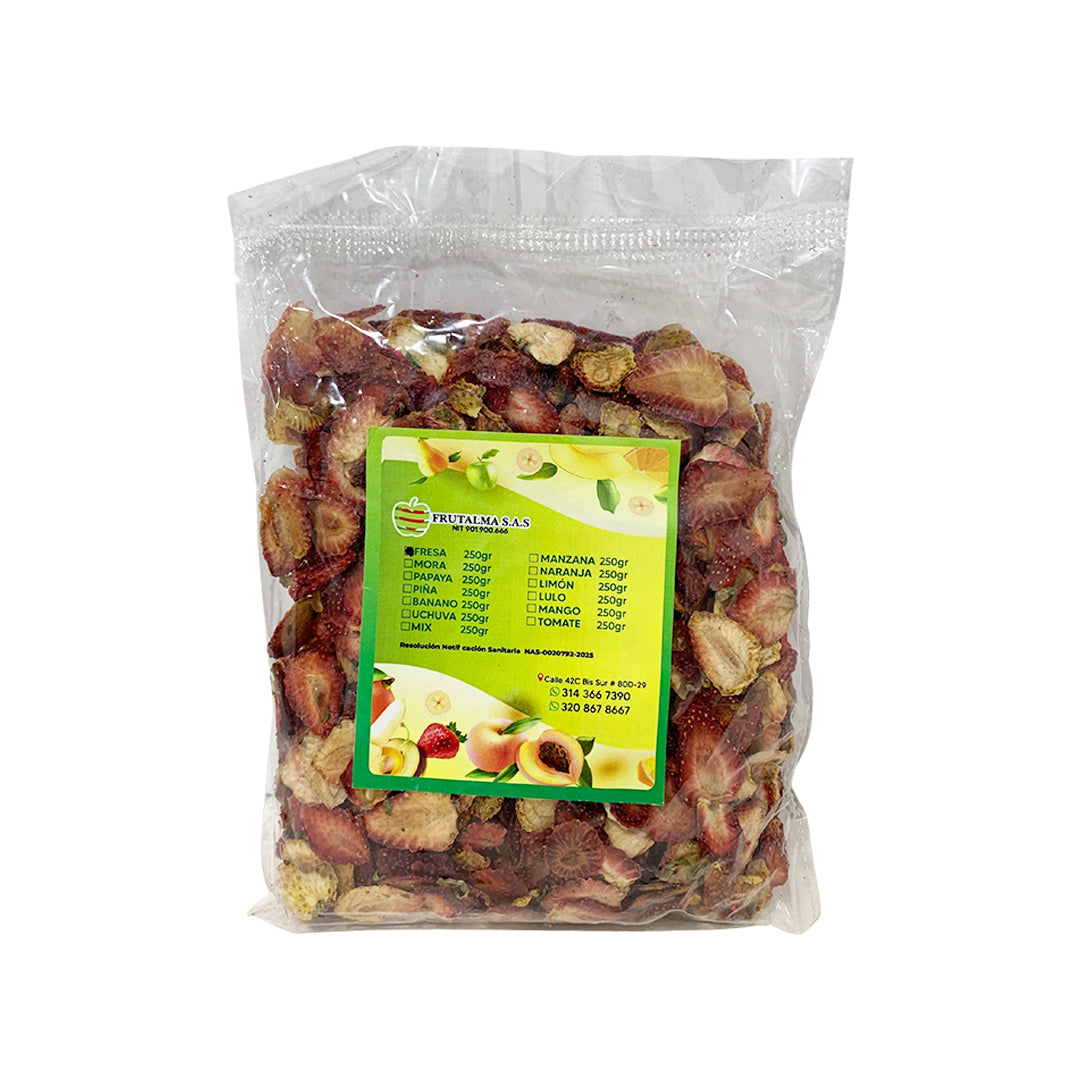 Fresas Deshidratadas