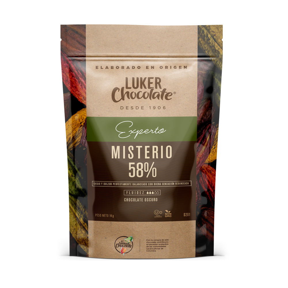 Chocolate Luker Misterio 58%