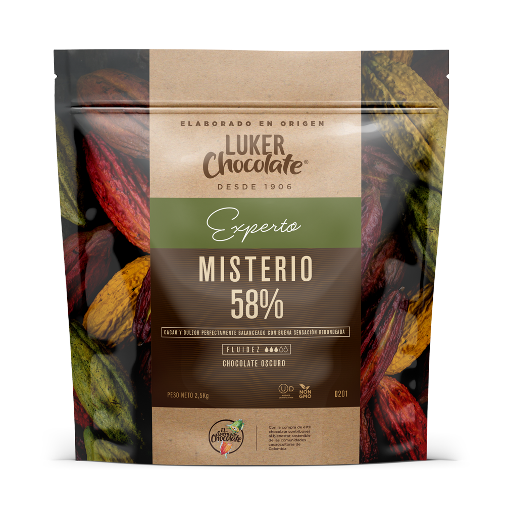 Chocolate Luker Misterio 58%