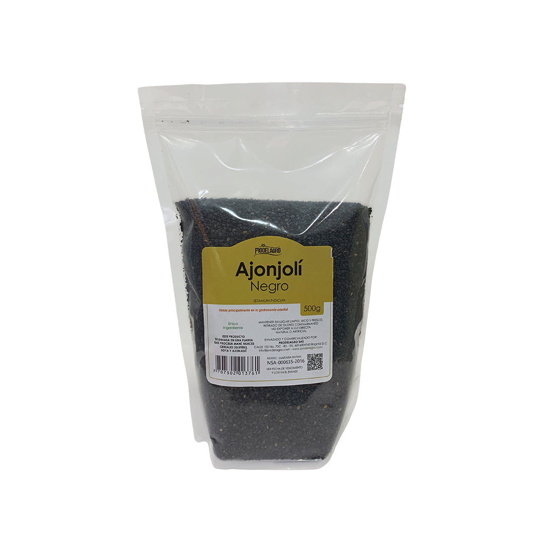 Ajonjolí Negro Prodelagro x500gr