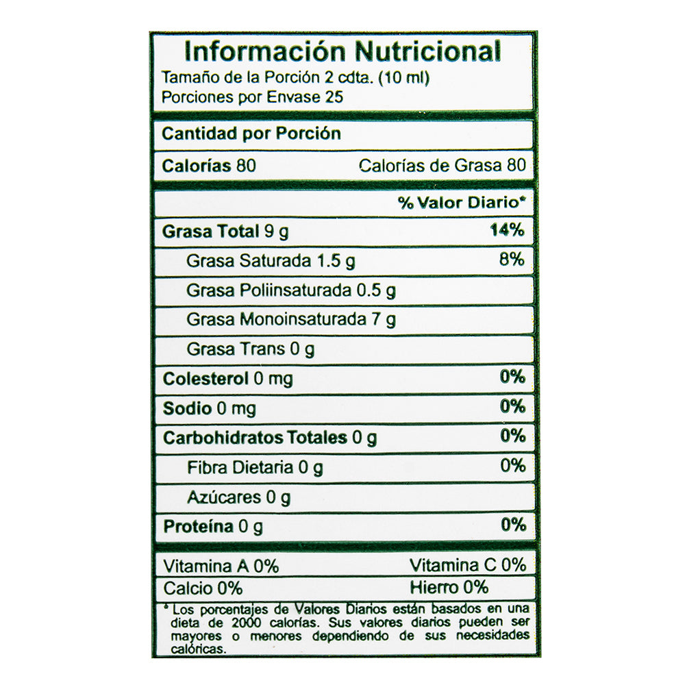 Aceite de Oliva Extra Virgen La Constancia x250ml