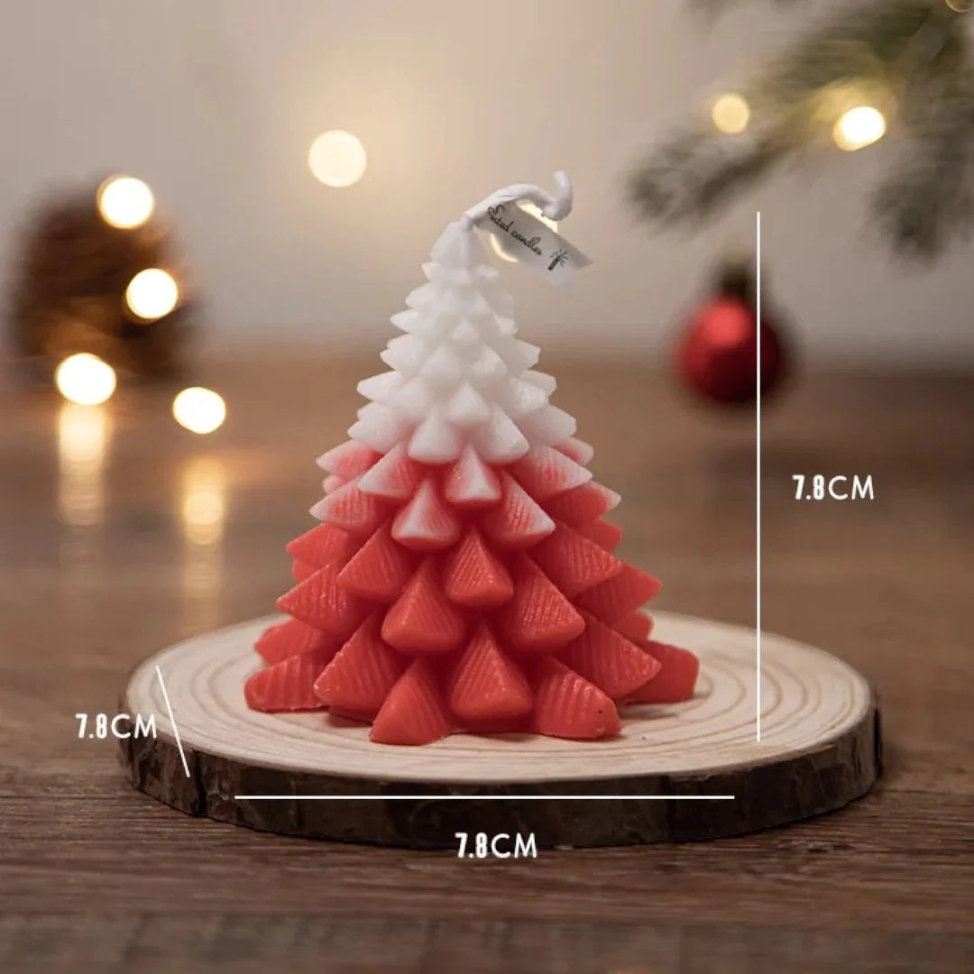 Molde Silicona Vela Árbol de Navidad