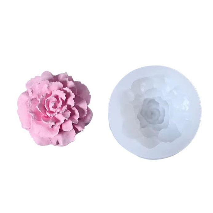 Molde Silicona Vela Clavel 3D