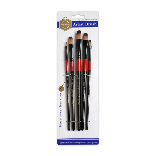 Set de Pinceles Lengua de Gato x5und